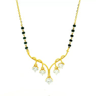9K Lab Grown Diamond Mangalsutra