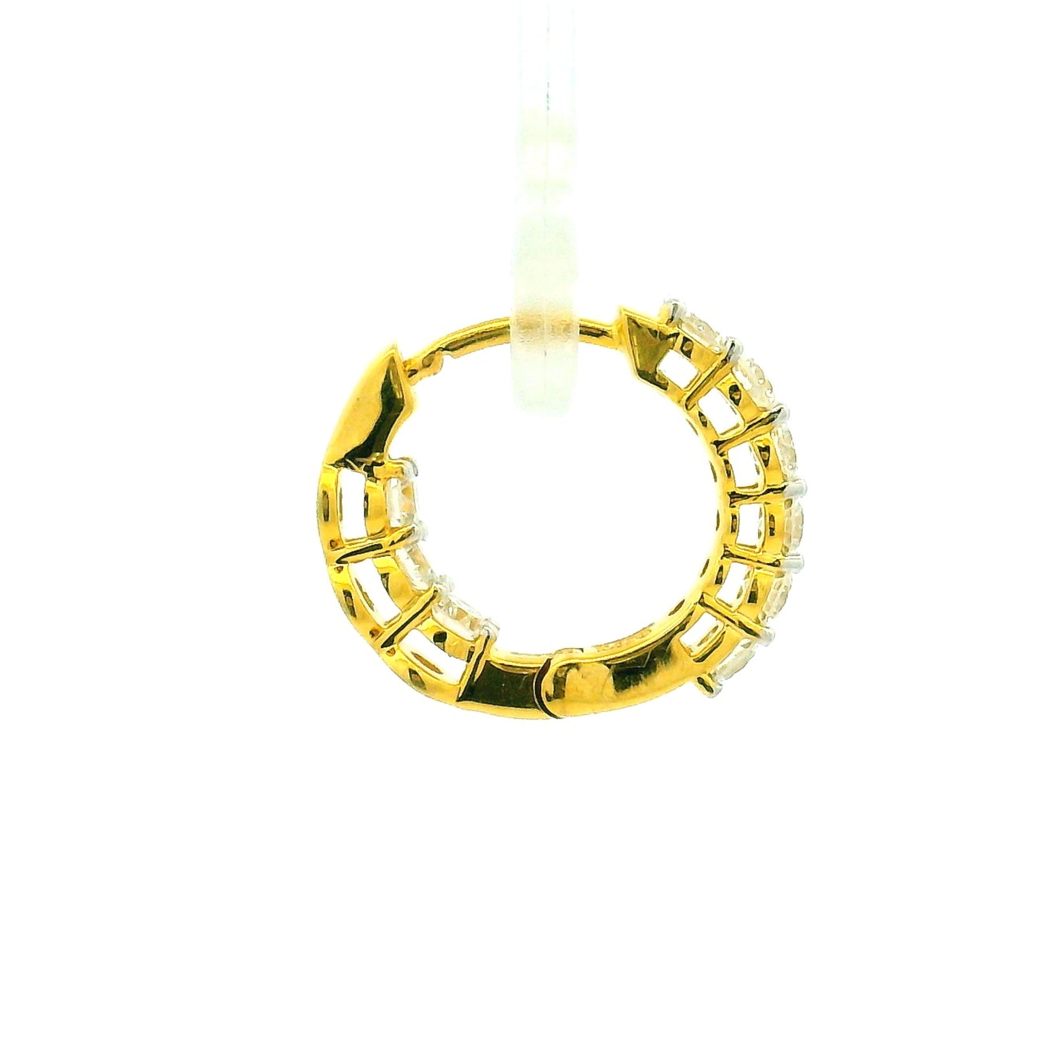 9K Lab Grown Diamond Earrings