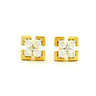 9K Lab Grown Diamond Earrings