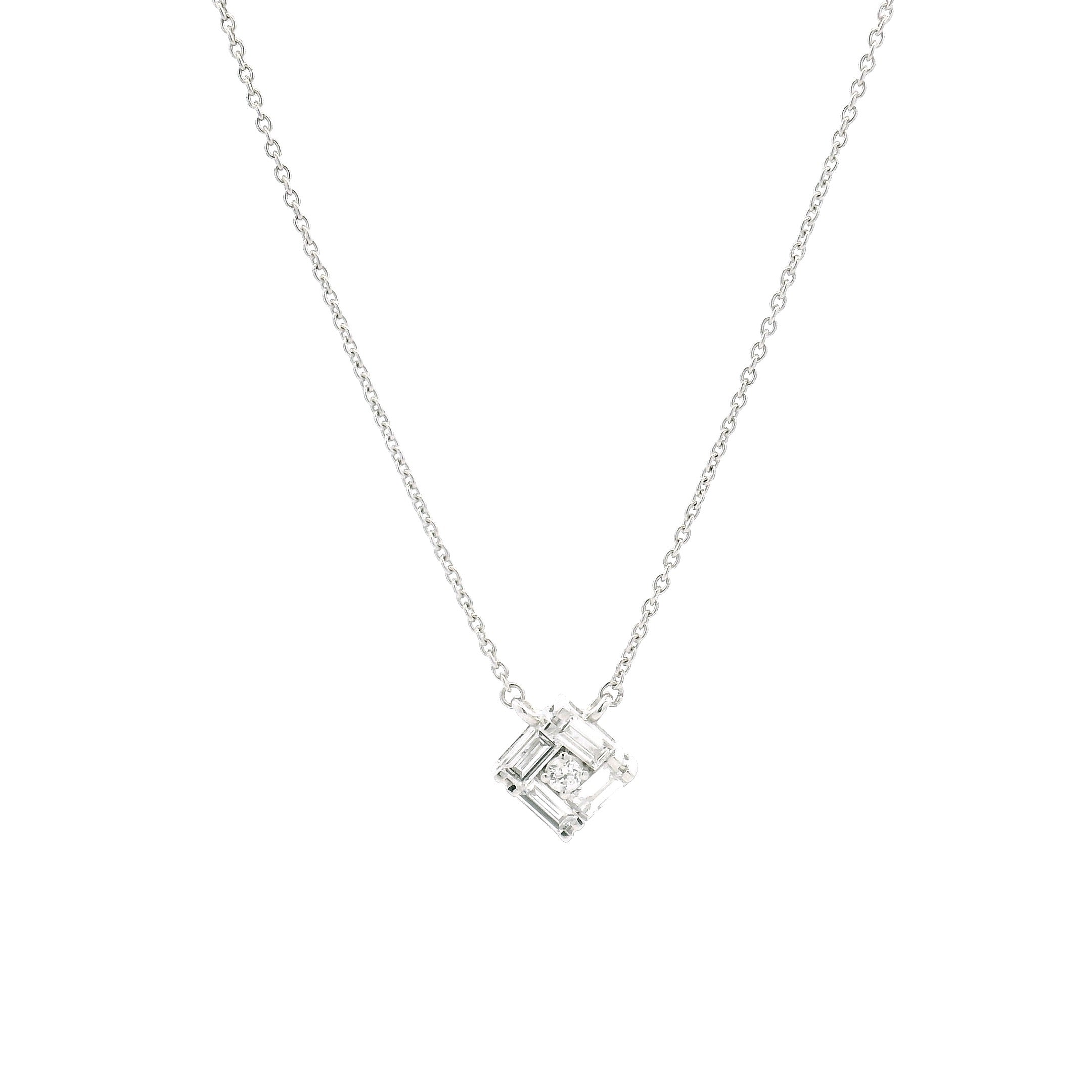 14K Lab Grown Diamond Necklace