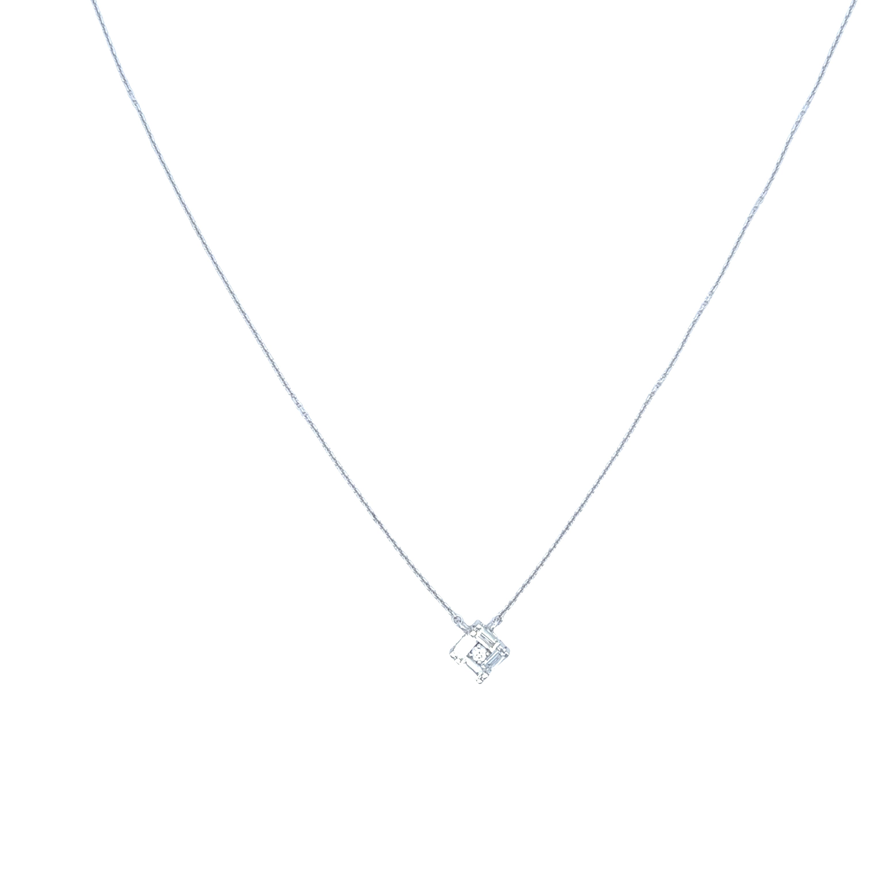 14K Lab Grown Diamond Necklace