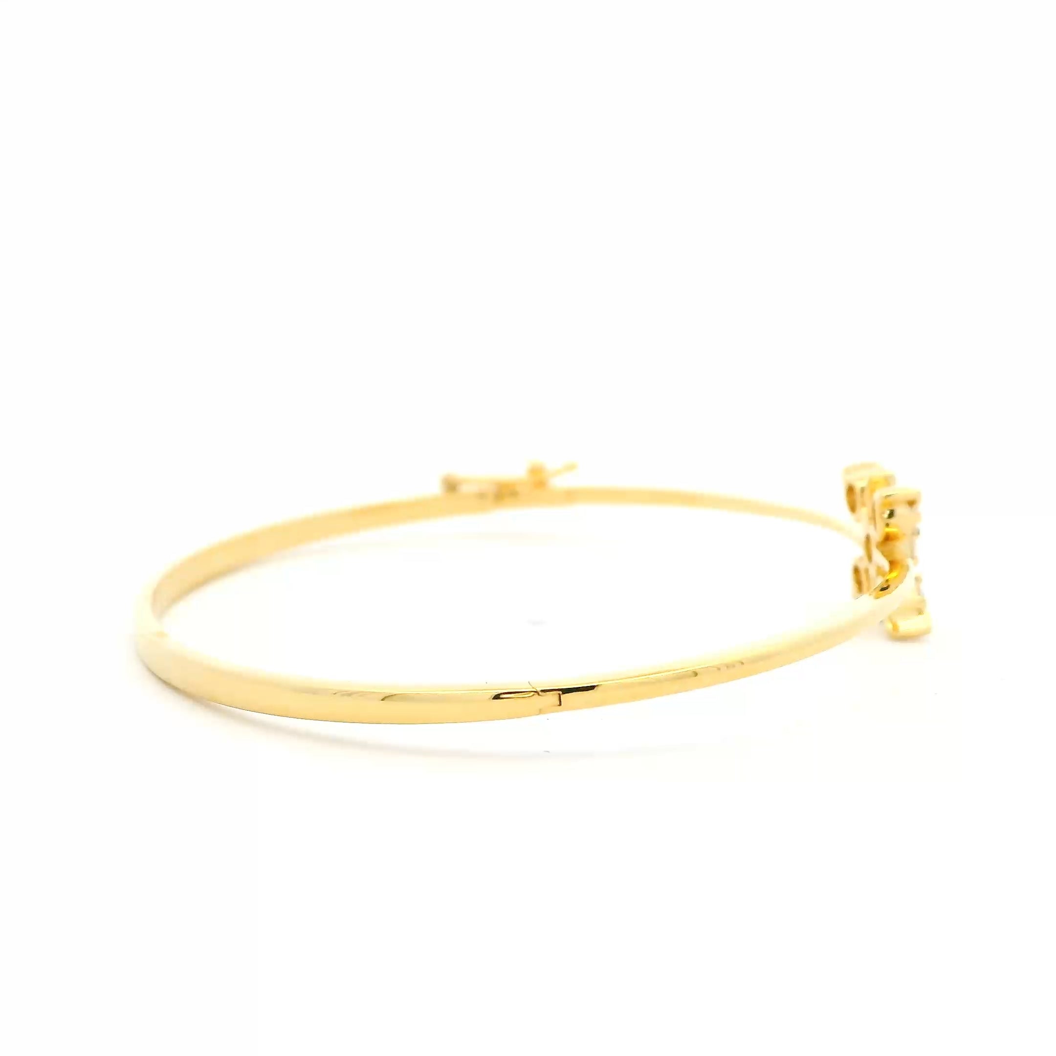 14K Lab Grown Diamond Bracelet