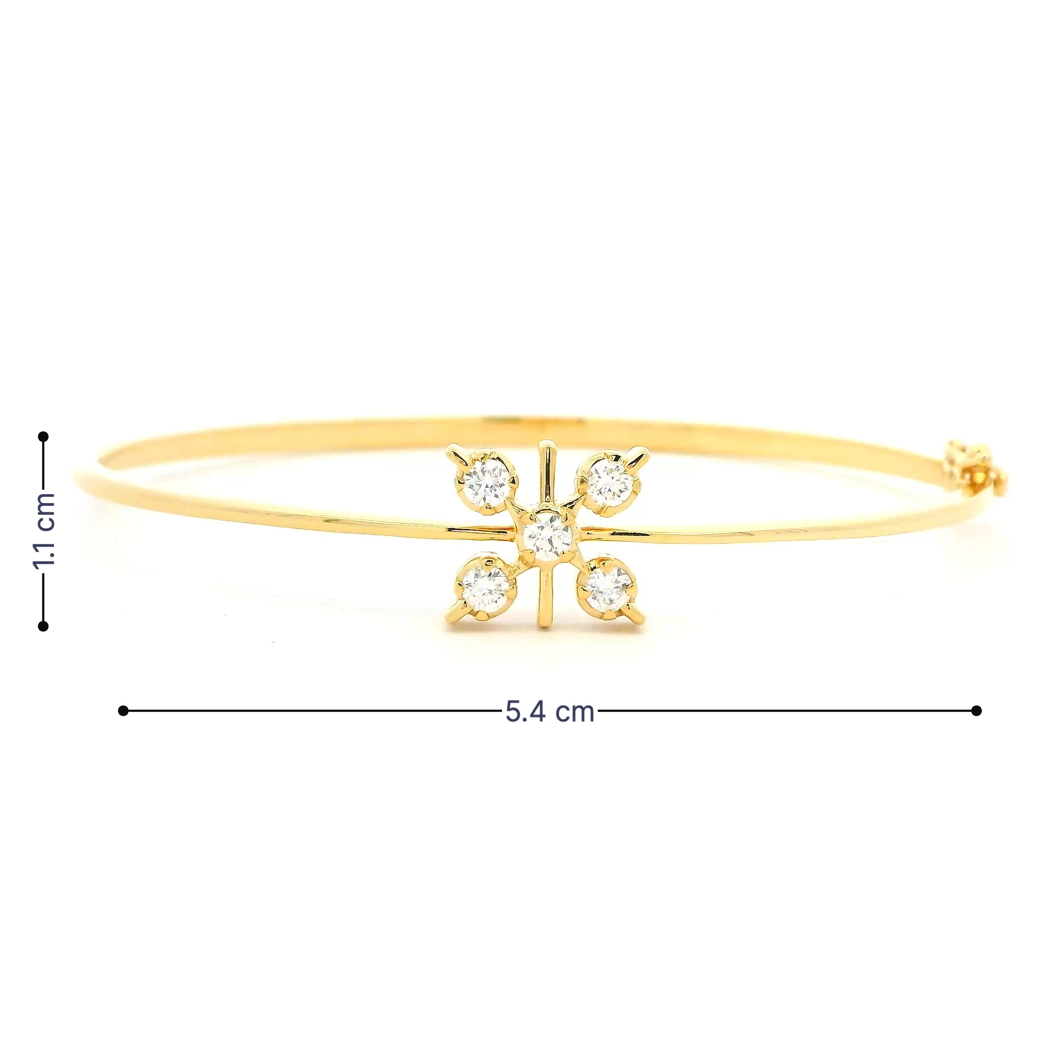 14K Lab Grown Diamond Bracelet