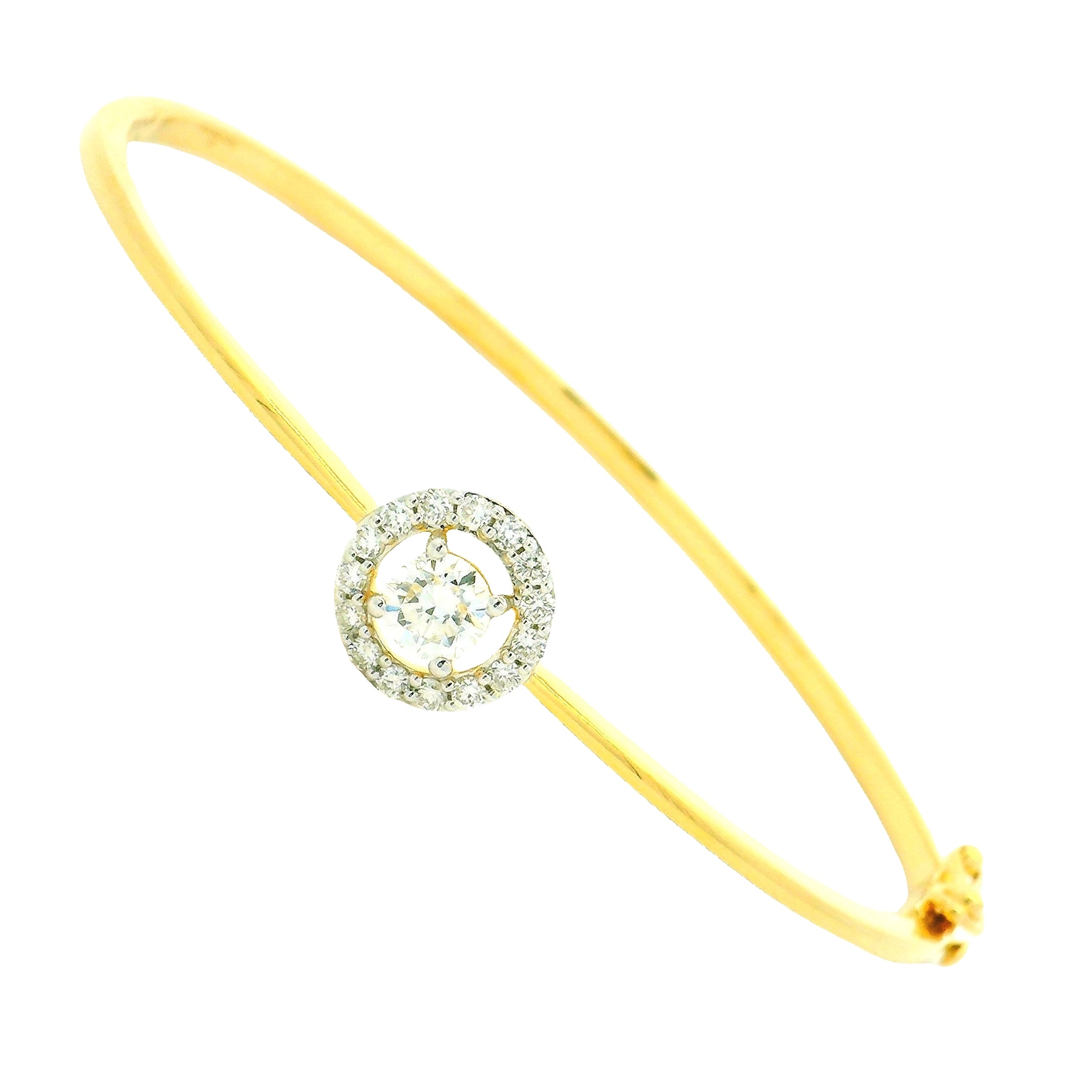 14K Lab Grown Diamond Bracelet