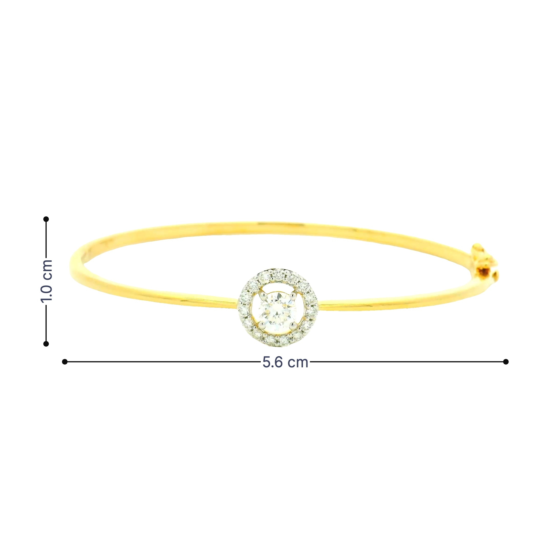 14K Lab Grown Diamond Bracelet