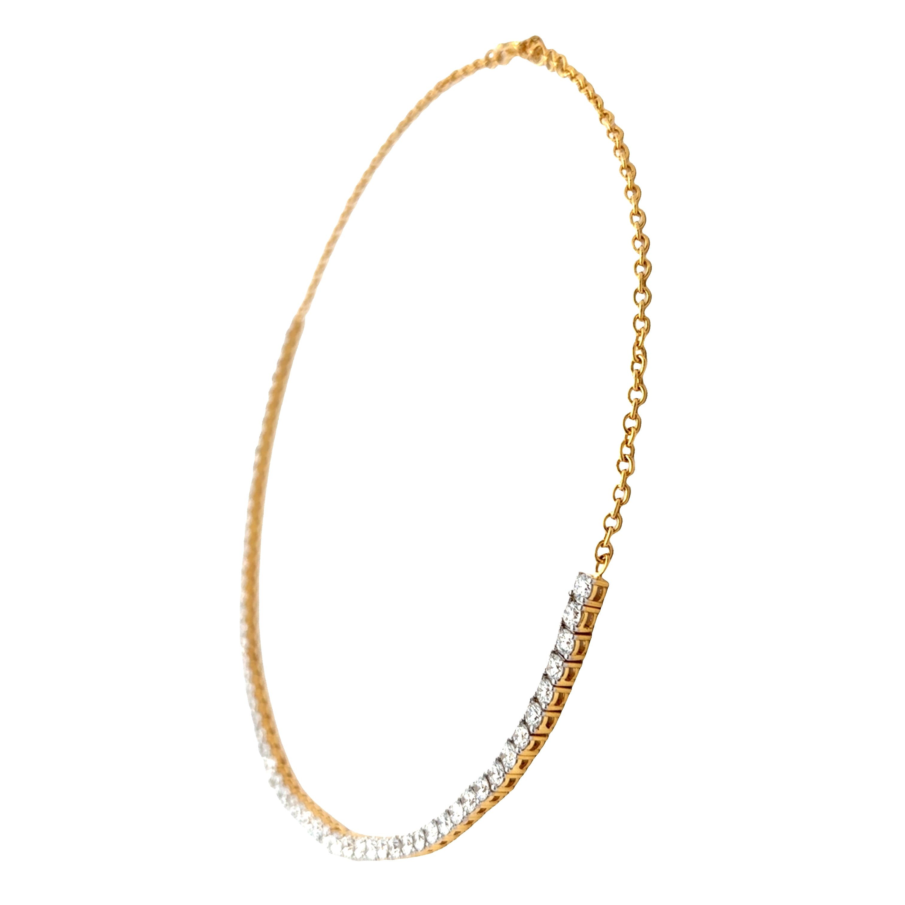 9K Lab Grown Diamond Necklace Set