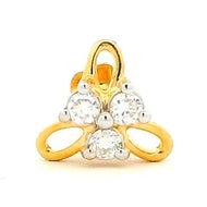 18K Lab Grown Diamond Nose Pin