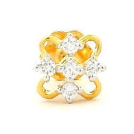 18K Lab Grown Diamond Nose Pin
