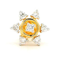 18K Lab Grown Diamond Nose Pin