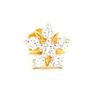 18K Lab Grown Diamond Nose Pin