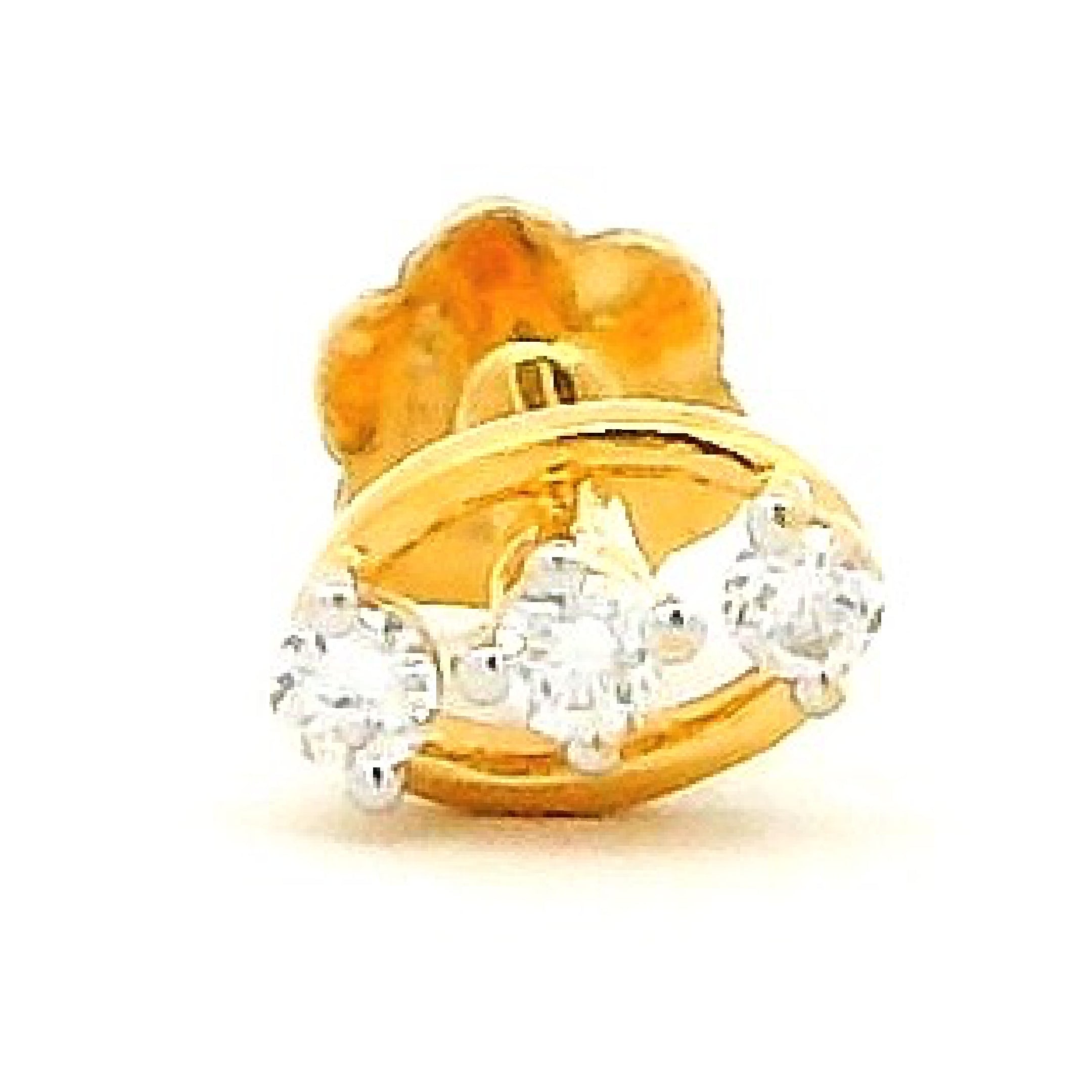 18K Lab Grown Diamond Nose Pin