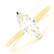 9K Lab Grown Diamond Ring