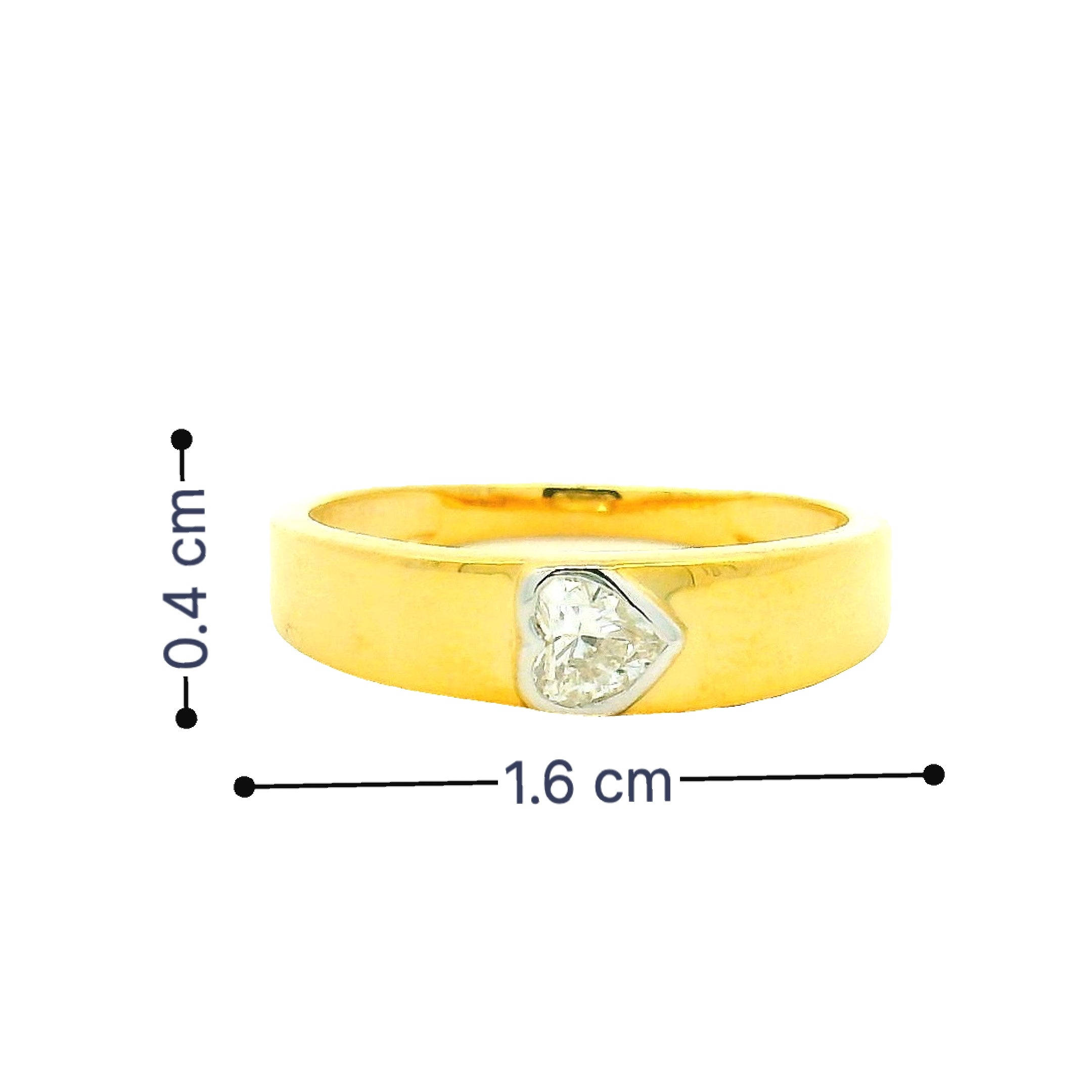 9K Lab Grown Diamond Ring