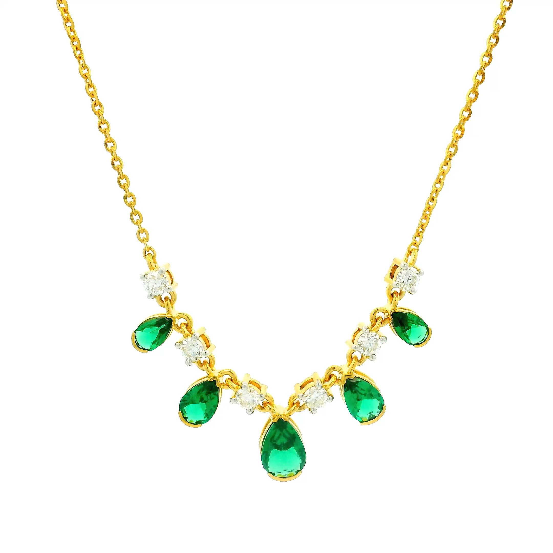 9K Lab Grown Diamond Necklace