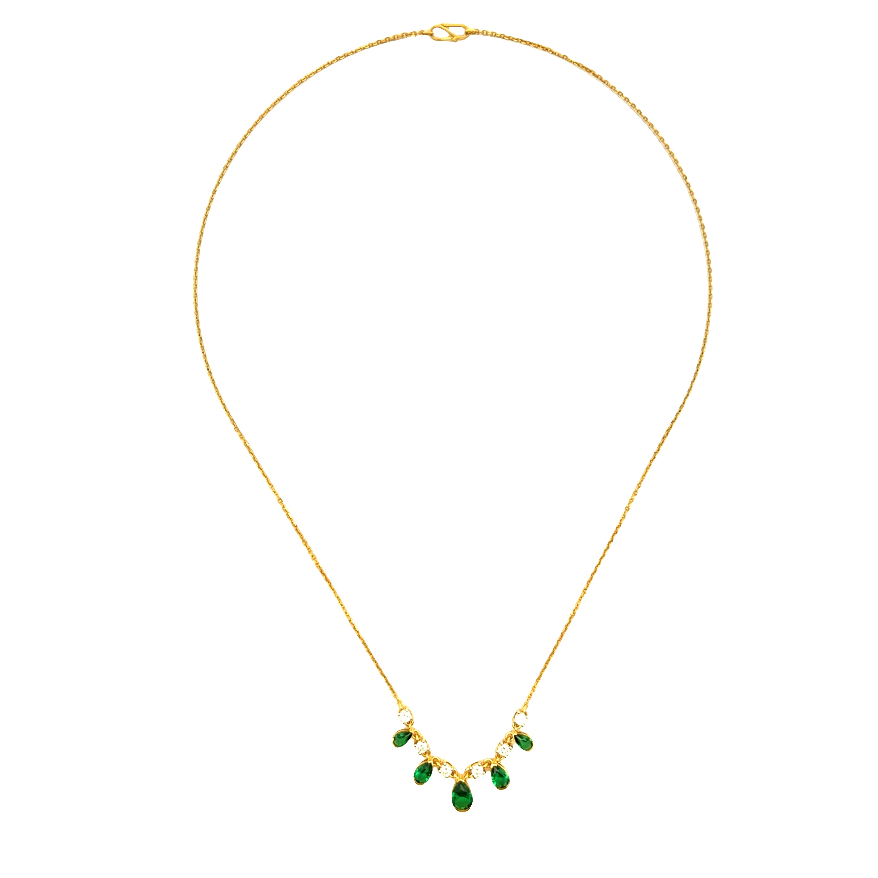 9K Lab Grown Diamond Necklace