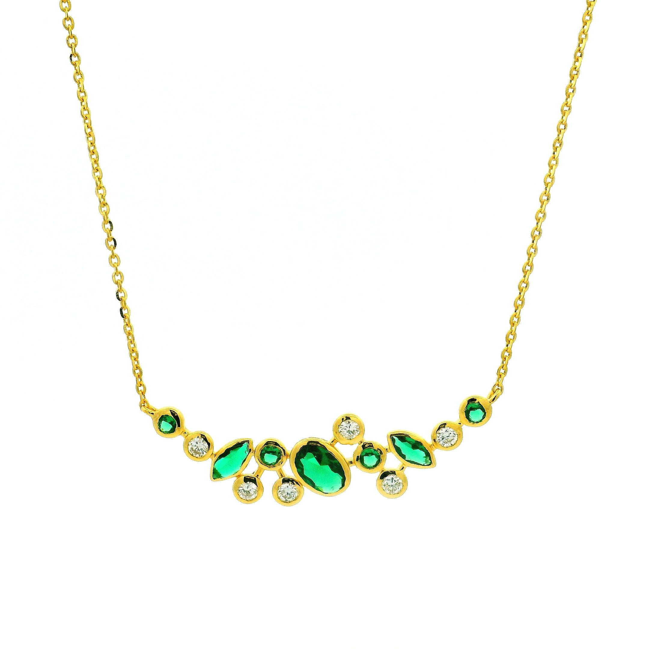 9K Lab Grown Diamond Necklace