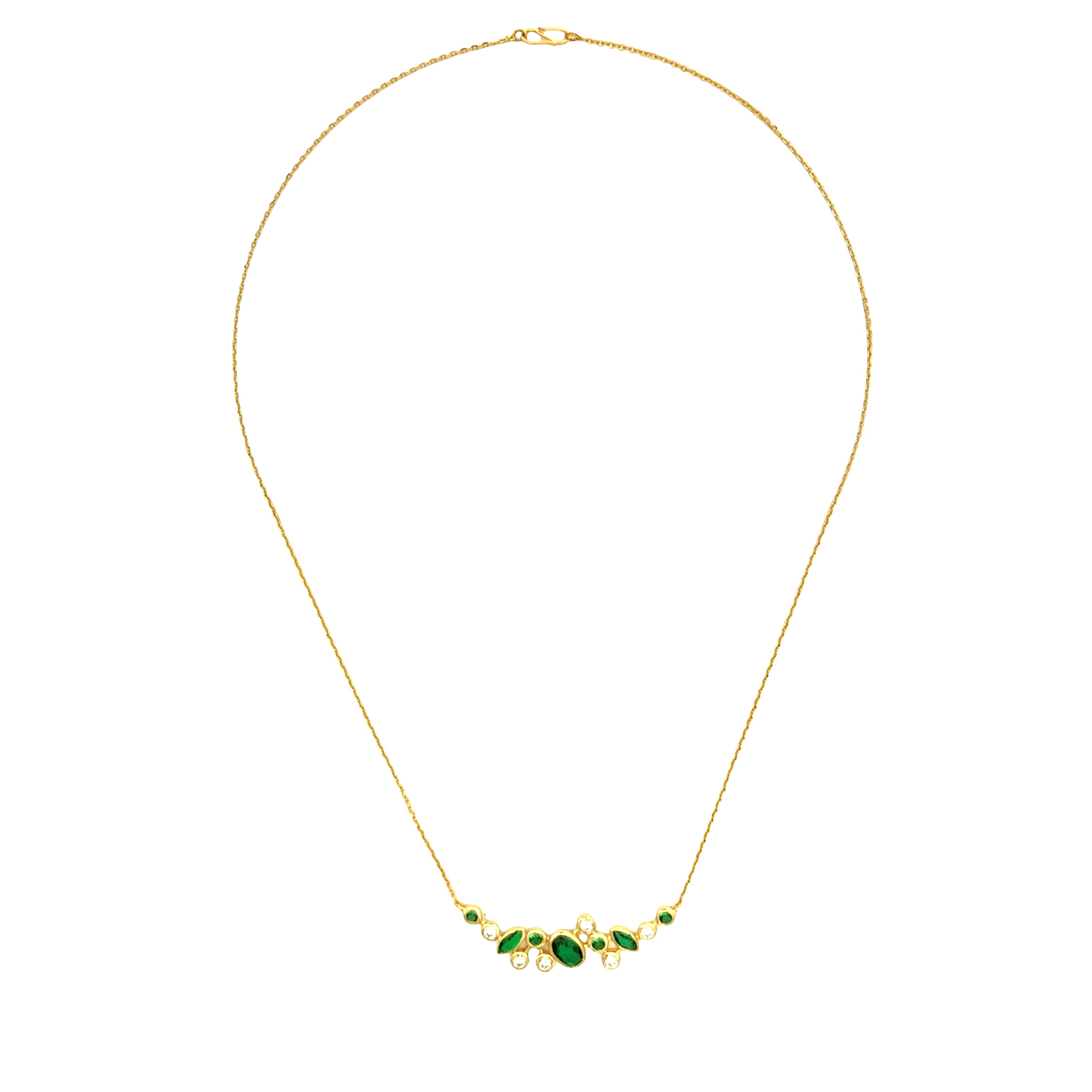 9K Lab Grown Diamond Necklace