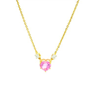 9K Lab Grown Diamond Necklace