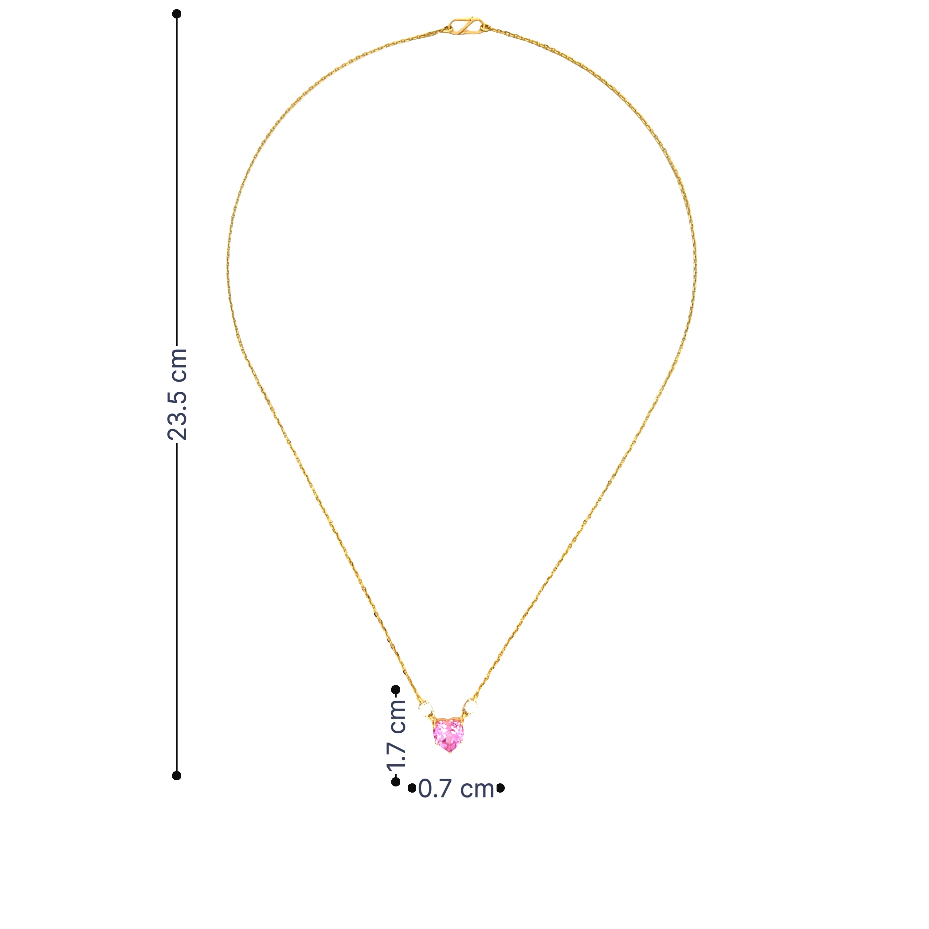 9K Lab Grown Diamond Necklace