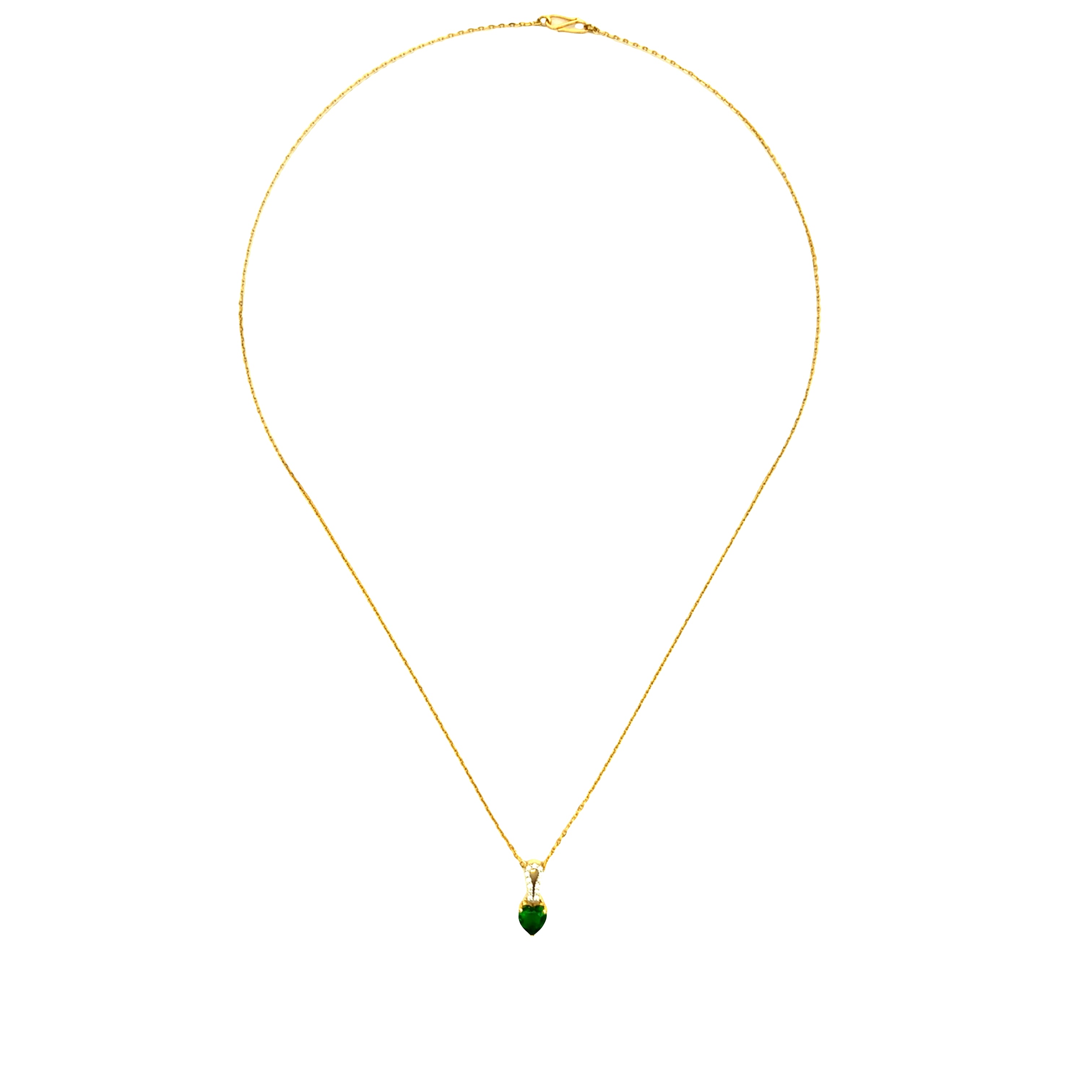 9K Lab Grown Diamond Necklace