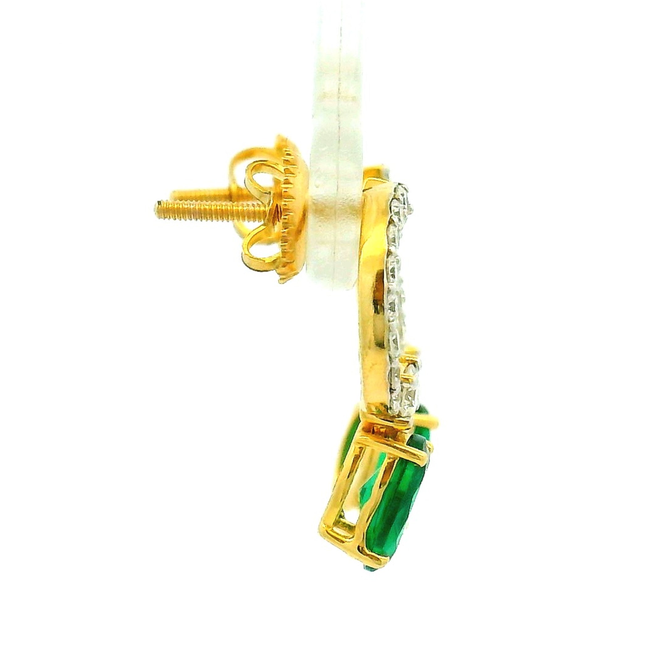 9K Lab Grown Diamond Earrings