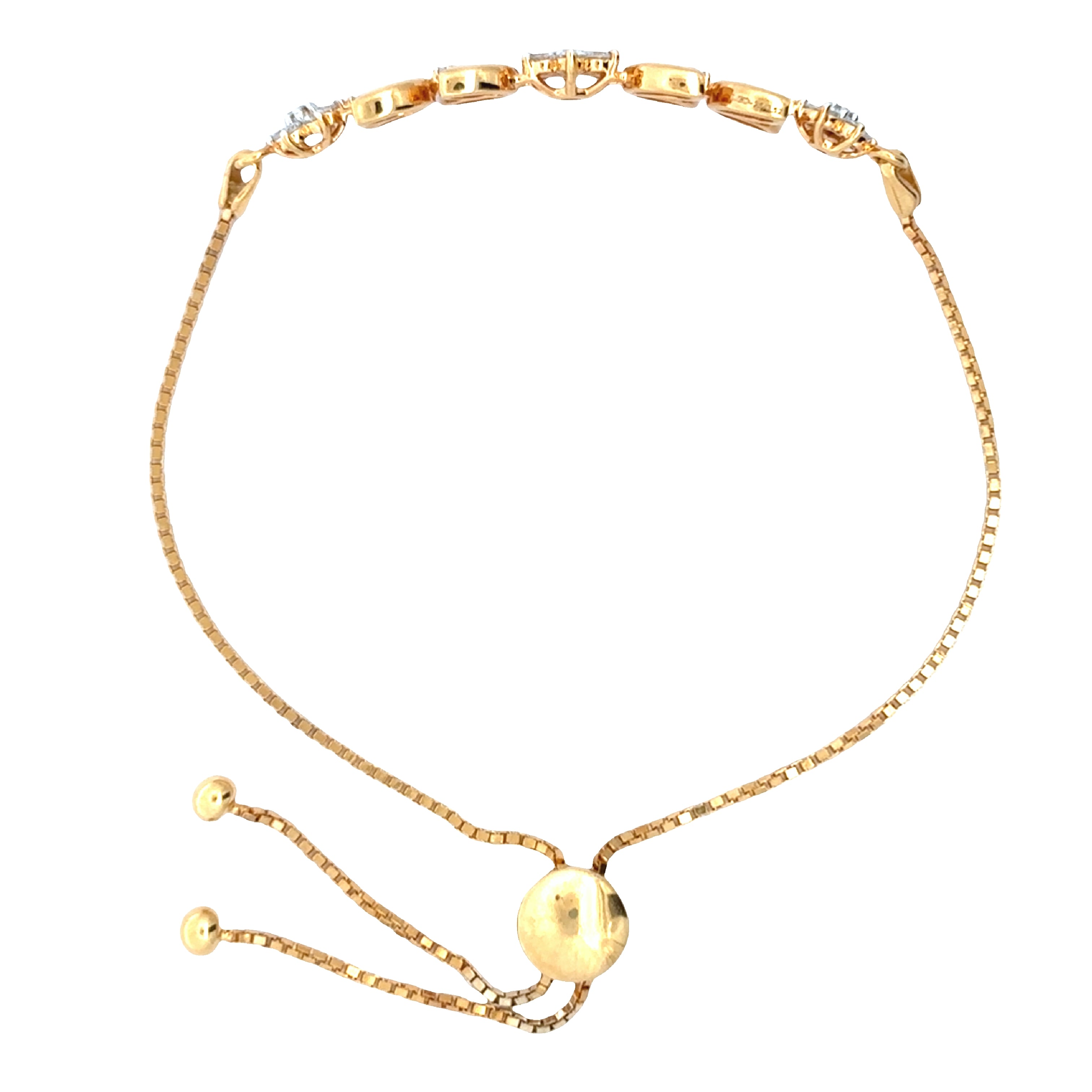 14K Lab Grown Diamond Bracelet