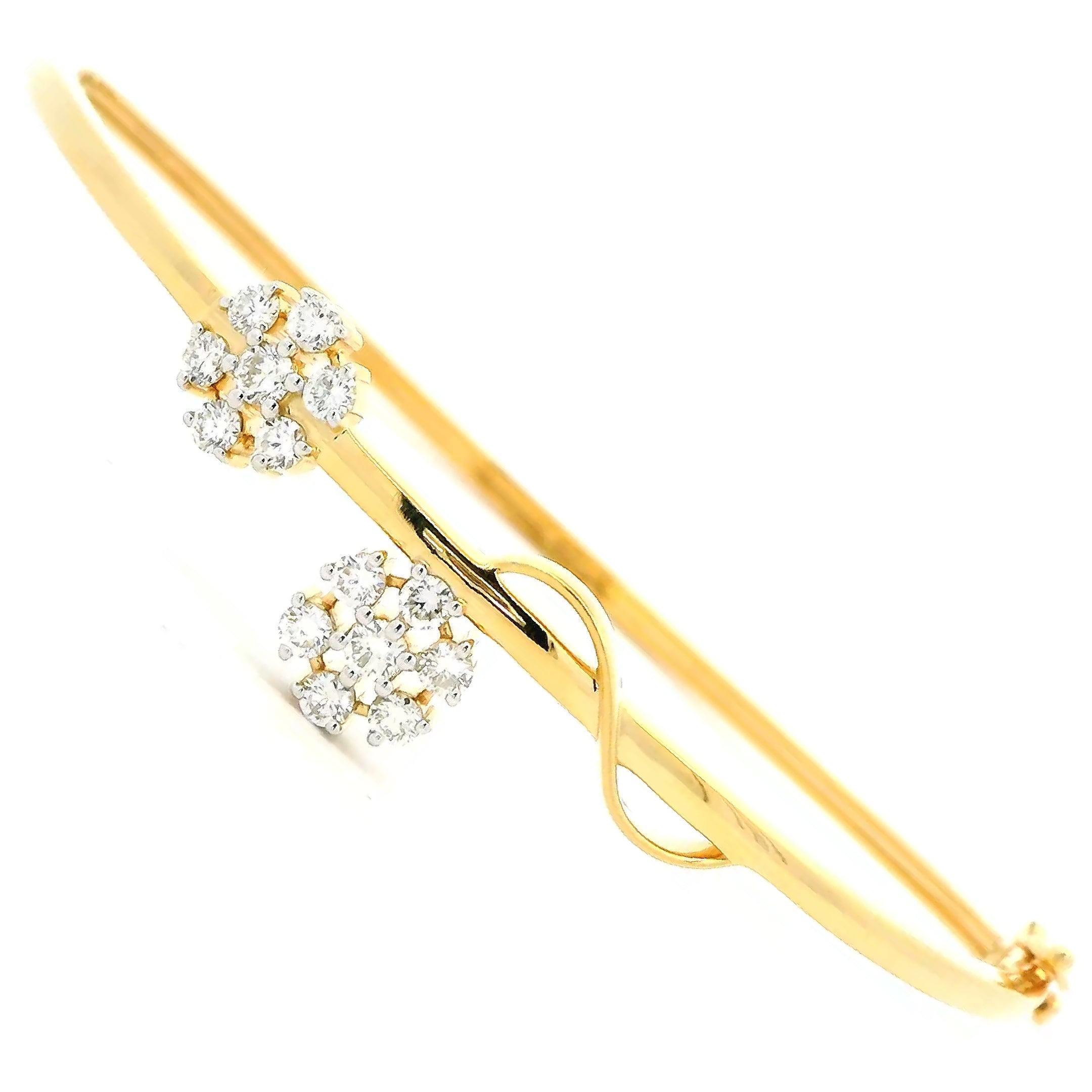 14K Lab Grown Diamond Bracelet