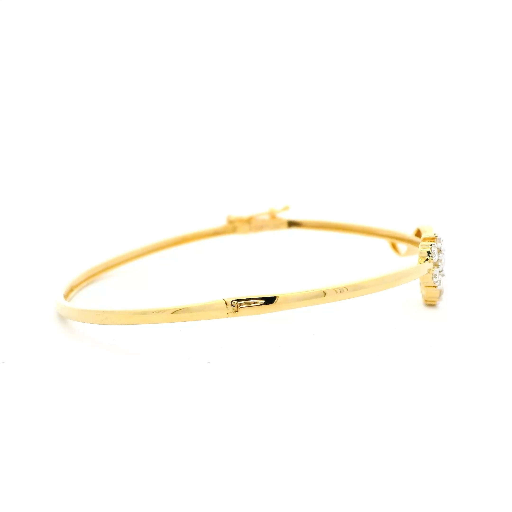 14K Lab Grown Diamond Bracelet