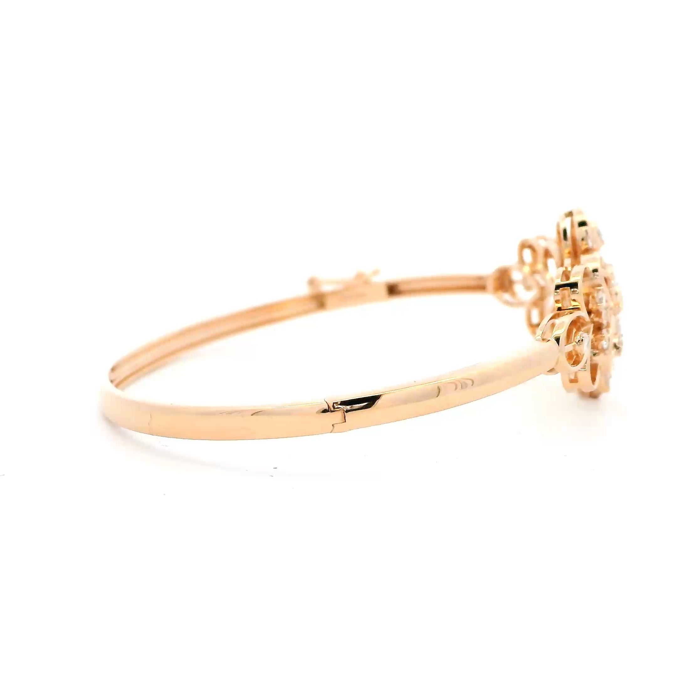 14K Lab Grown Diamond Bracelet