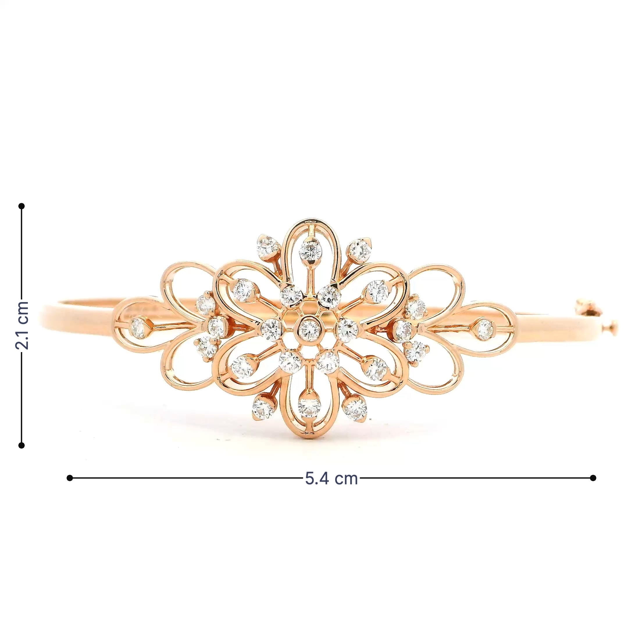 14K Lab Grown Diamond Bracelet