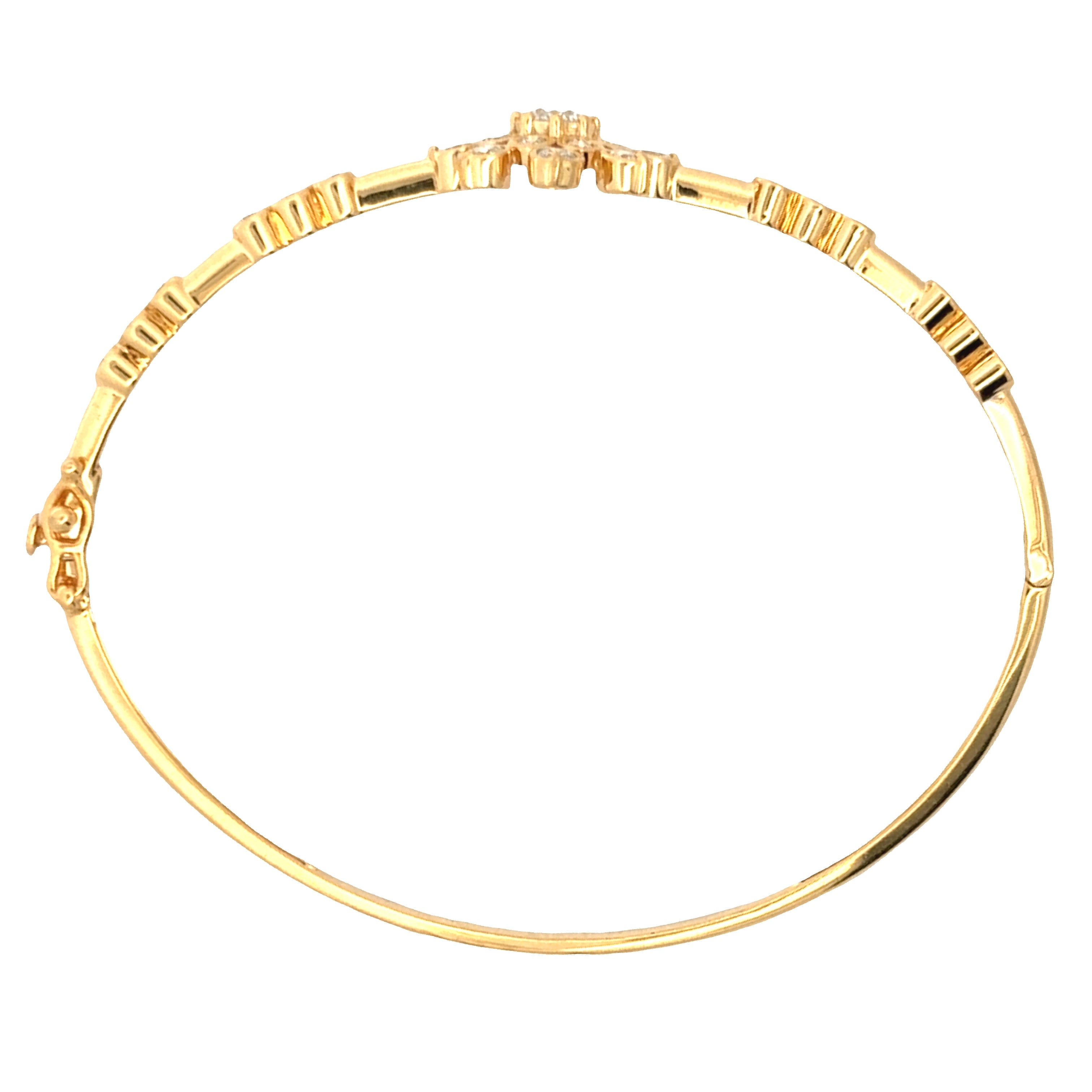 14K Lab Grown Diamond Bracelet