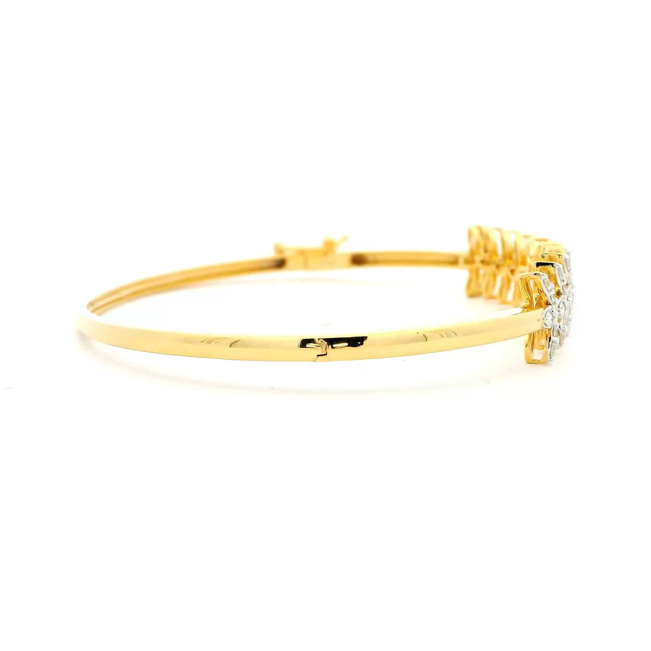 9K Lab Grown Diamond Bracelet