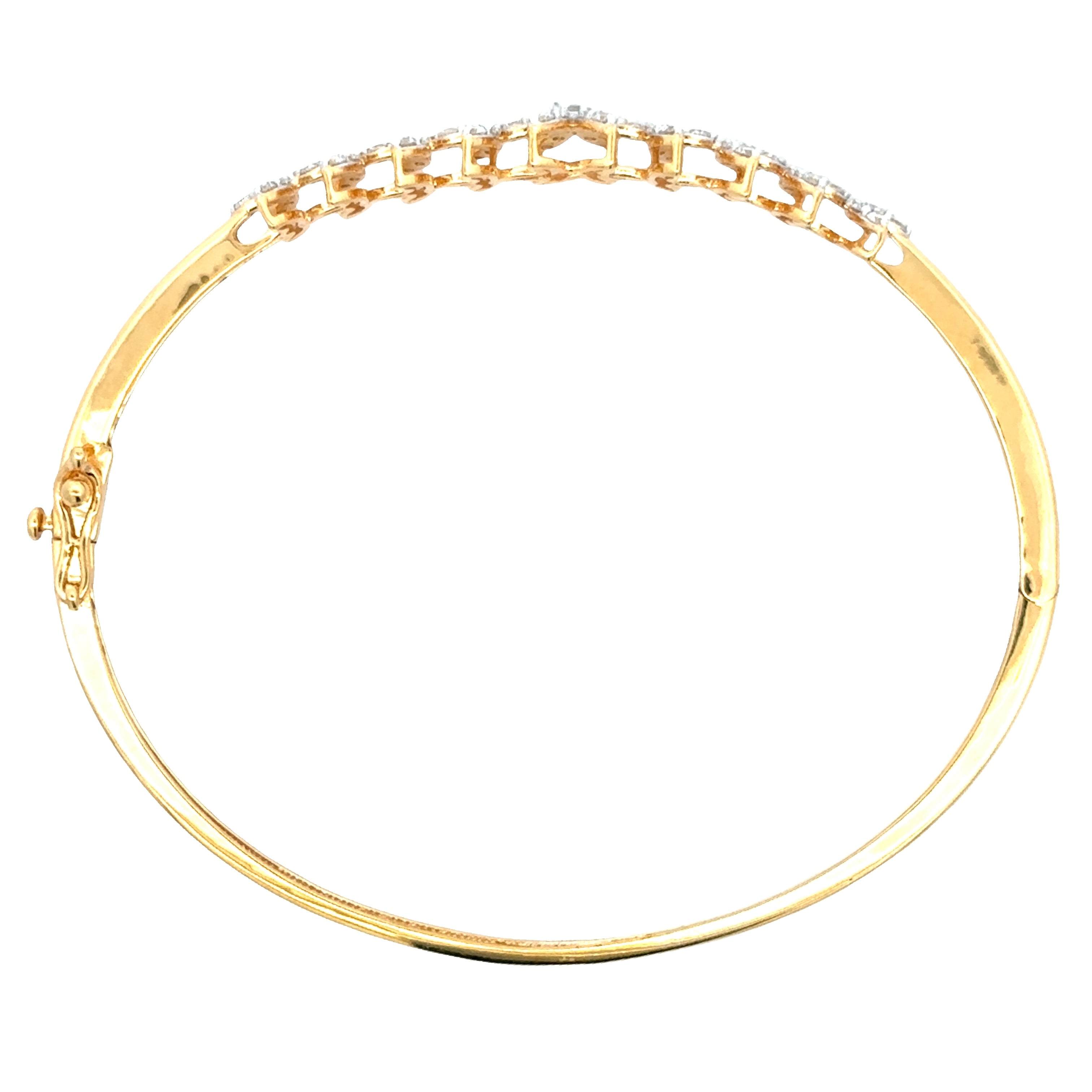 9K Lab Grown Diamond Bracelet