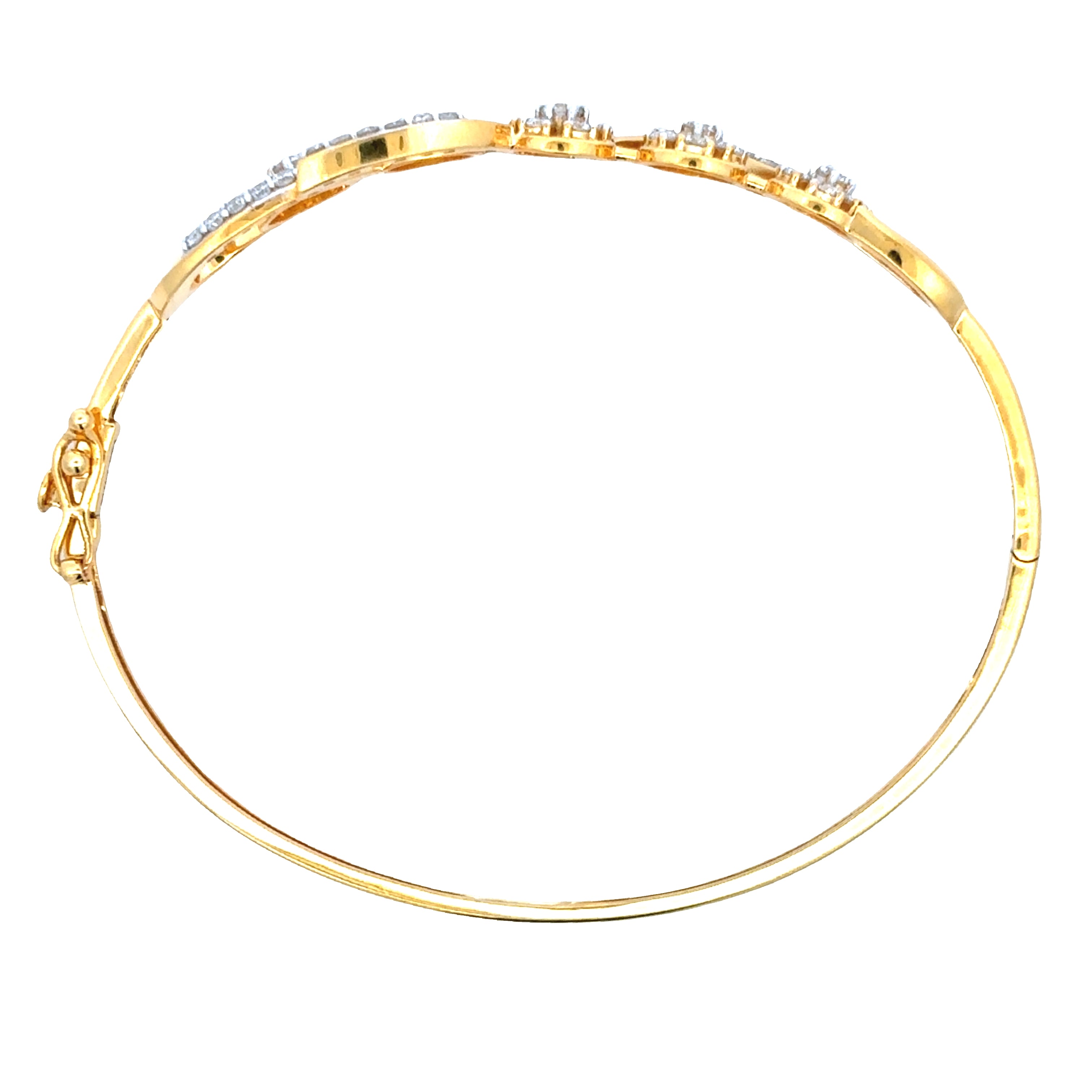 9K Lab Grown Diamond Bracelet