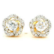 9K Lab Grown Diamond Earrings