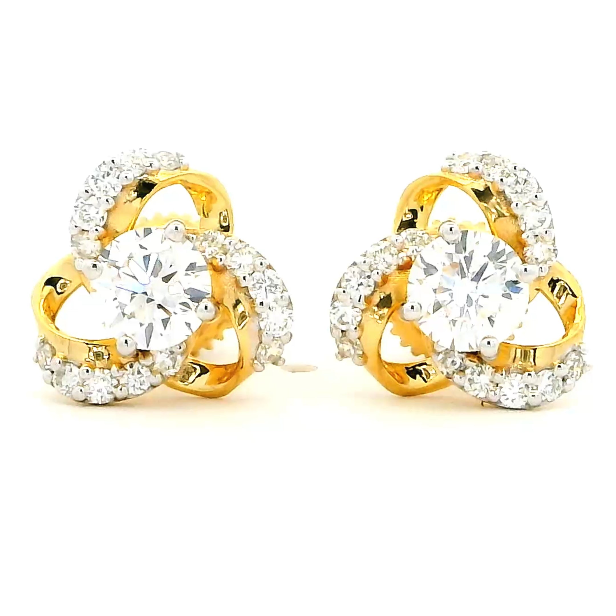 Lab Grown Diamond Earrings