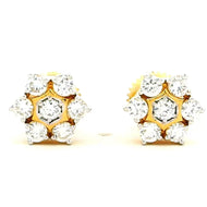 9K Lab Grown Diamond Earrings