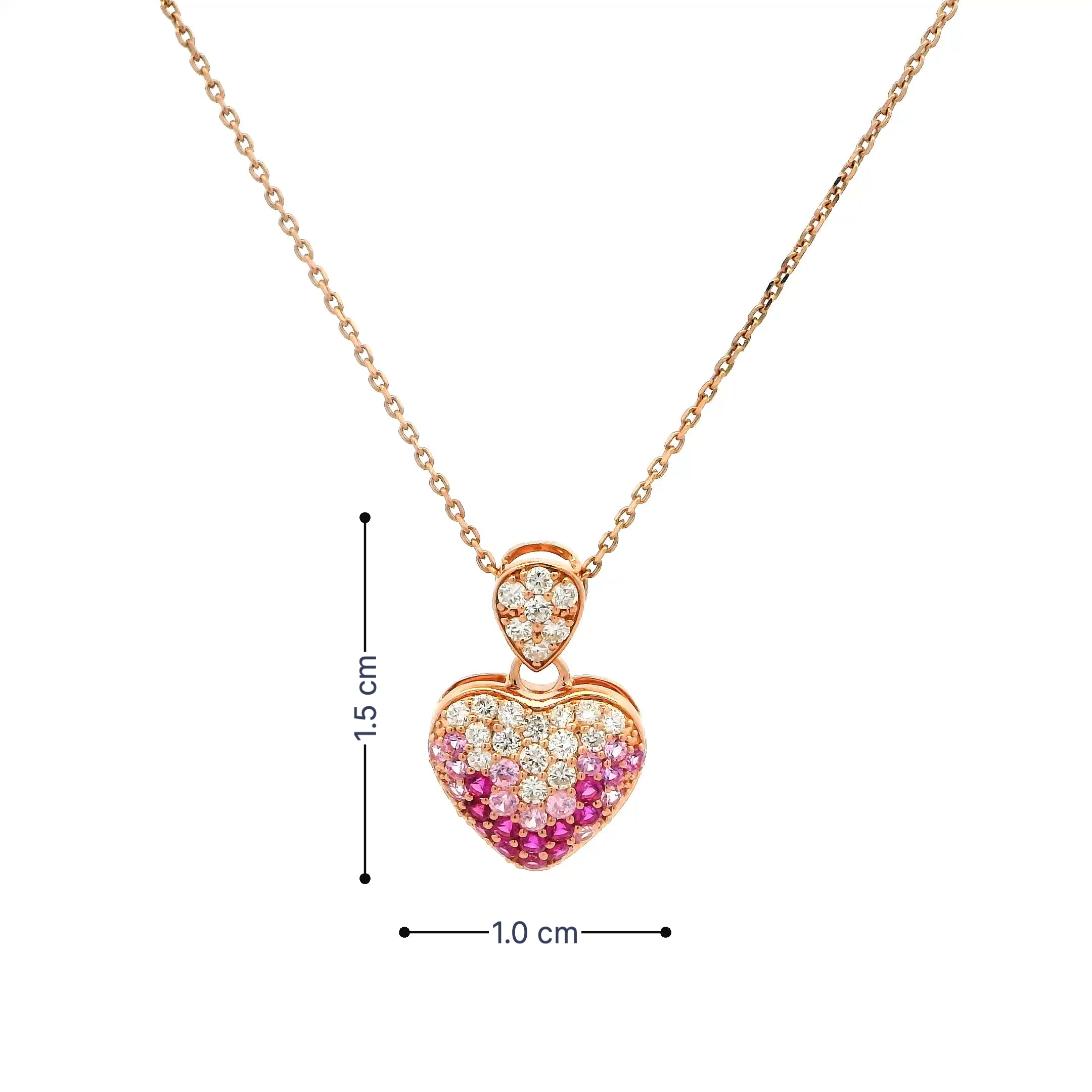 9K Lab Grown Diamond Necklace