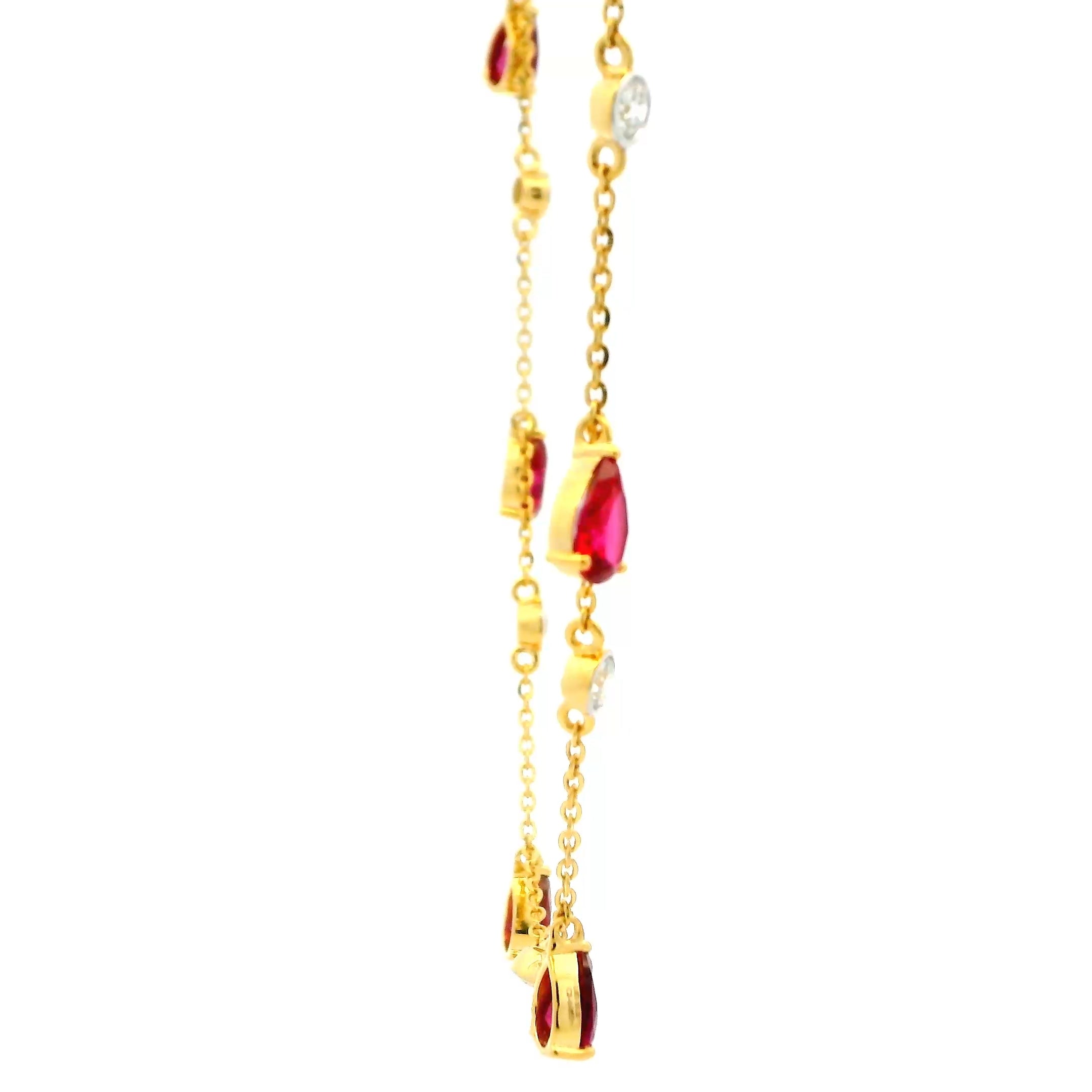 9K Lab Grown Diamond Necklace