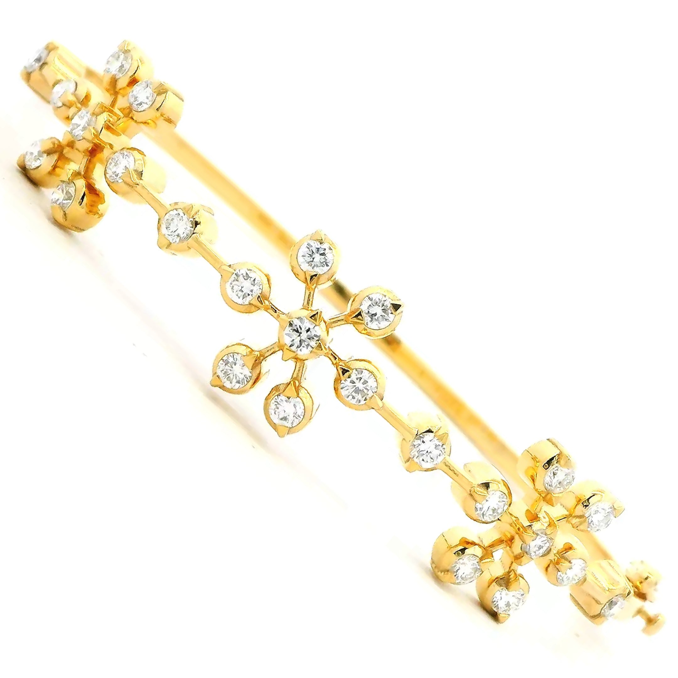 9K Lab Grown Diamond Bracelet