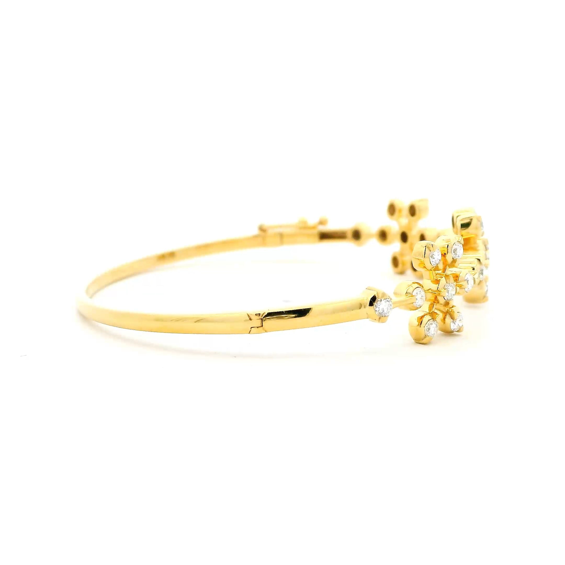 9K Lab Grown Diamond Bracelet