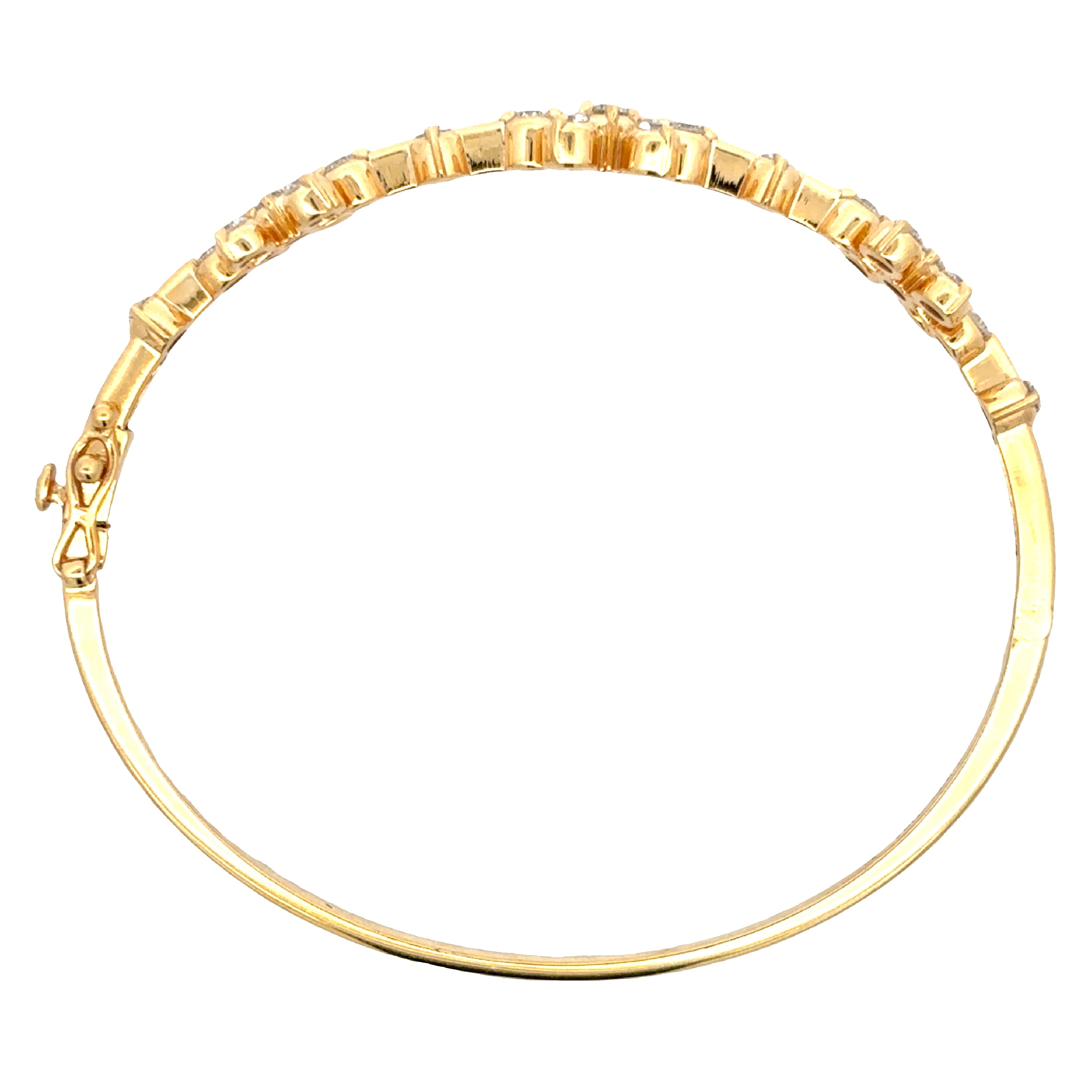 9K Lab Grown Diamond Bracelet