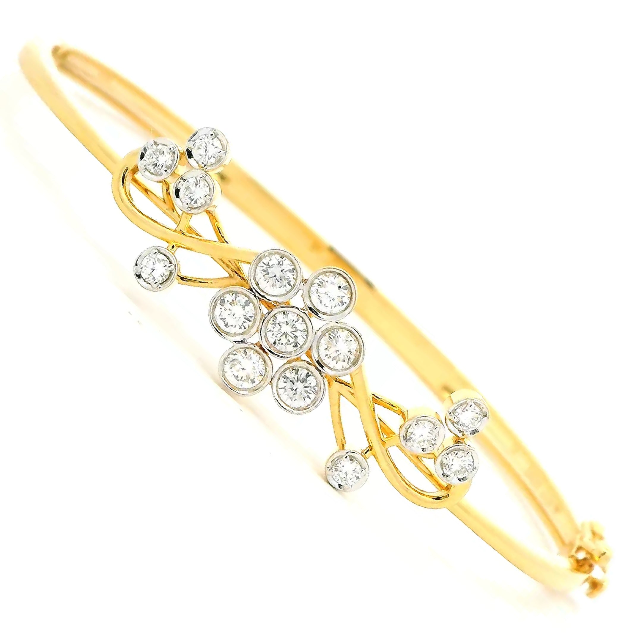 9K Lab Grown Diamond Bracelet
