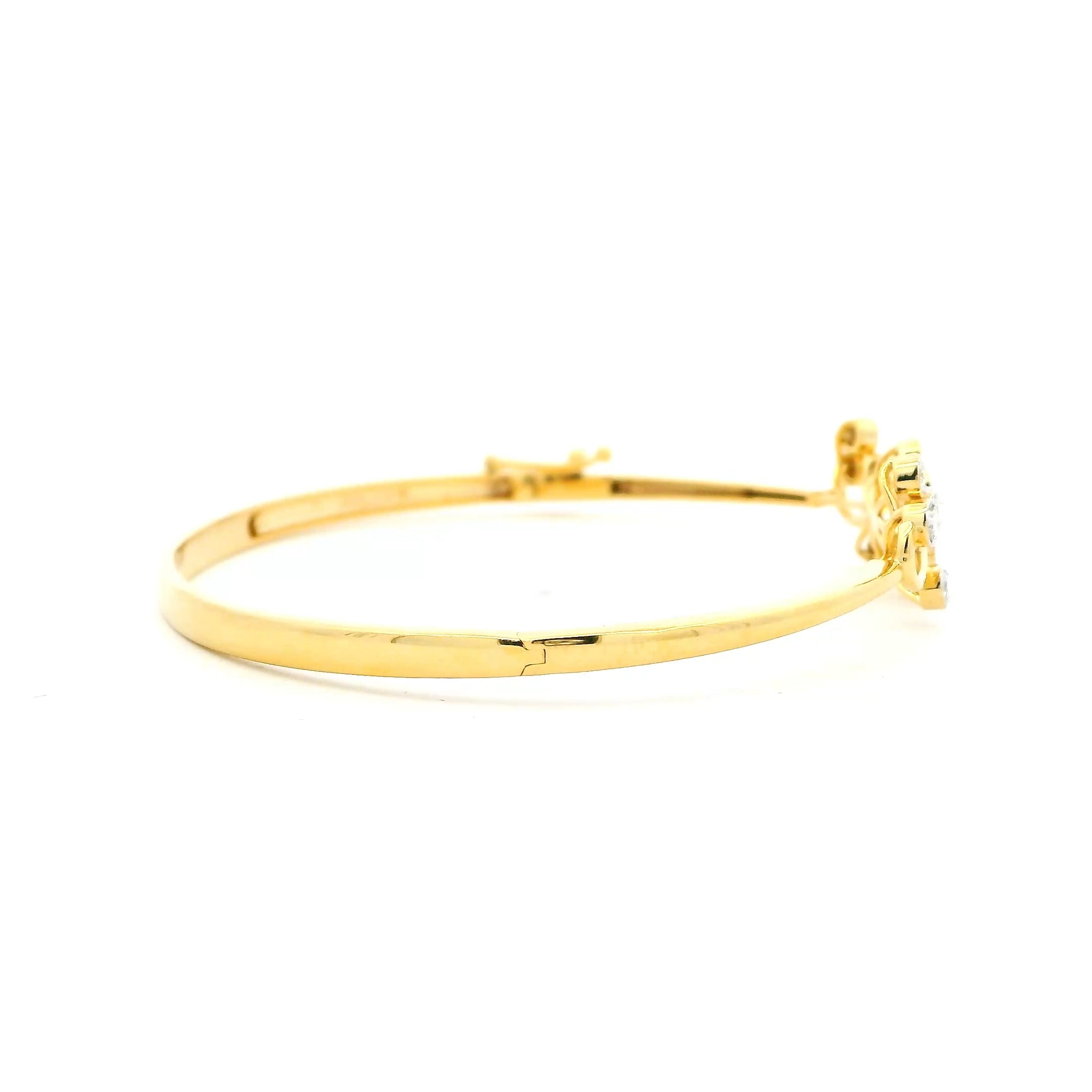 9K Lab Grown Diamond Bracelet