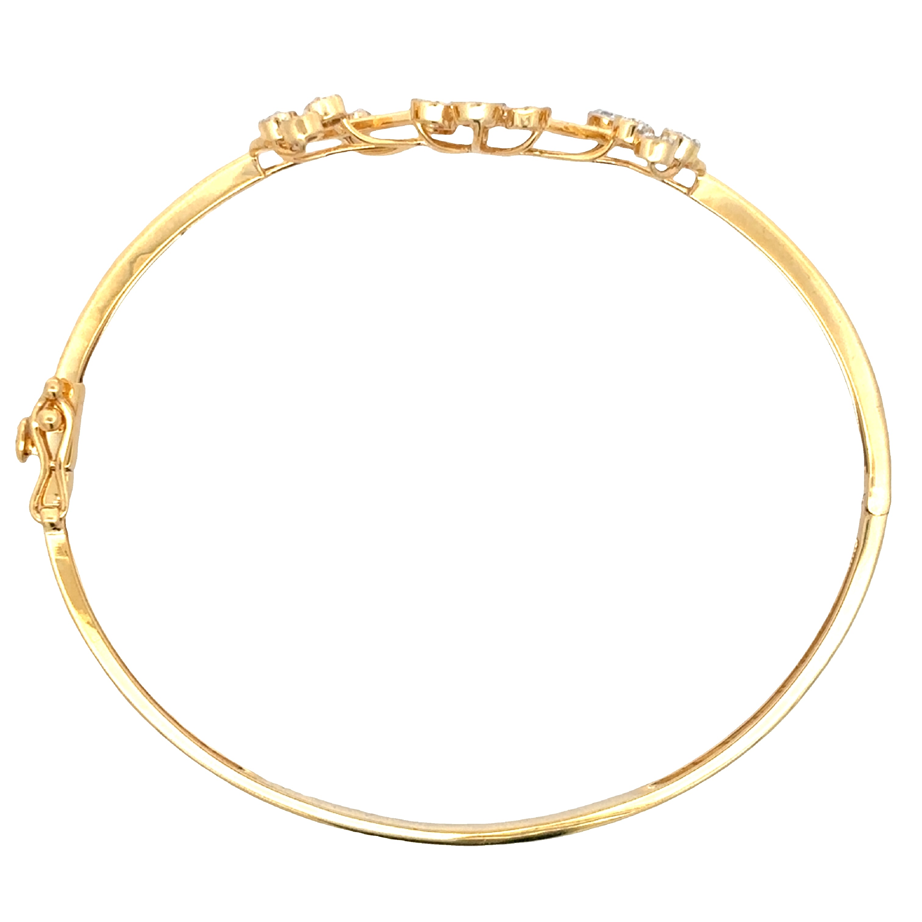 9K Lab Grown Diamond Bracelet