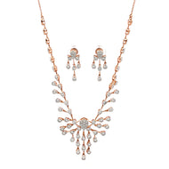 9K Lab Grown Diamond Necklace Set