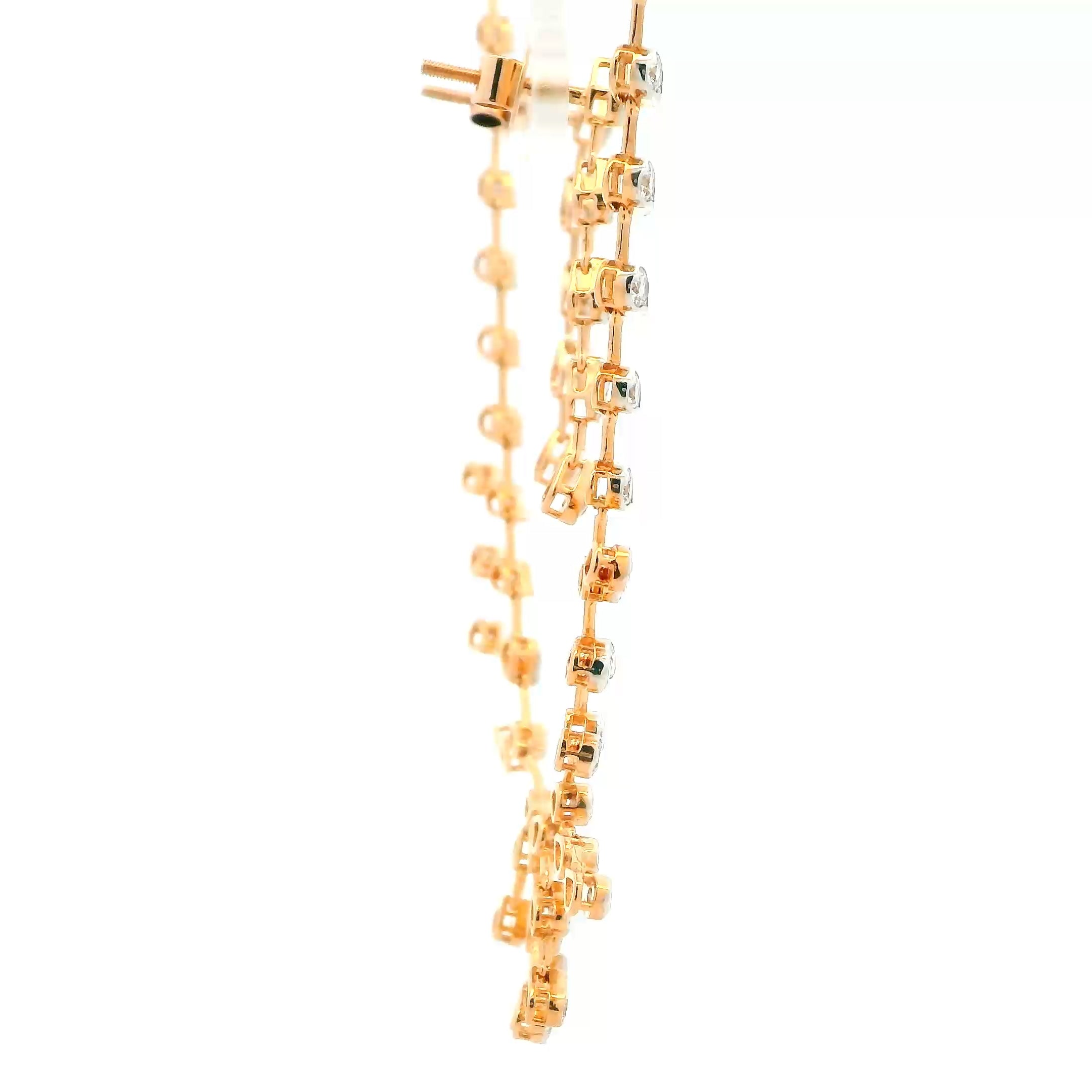 9K Lab Grown Diamond Necklace Set