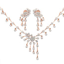 9K Lab Grown Diamond Necklace Set