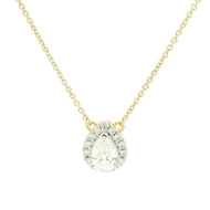 9K Lab Grown Diamond Necklace