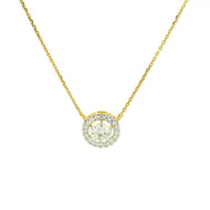 9K Lab Grown Diamond Necklace